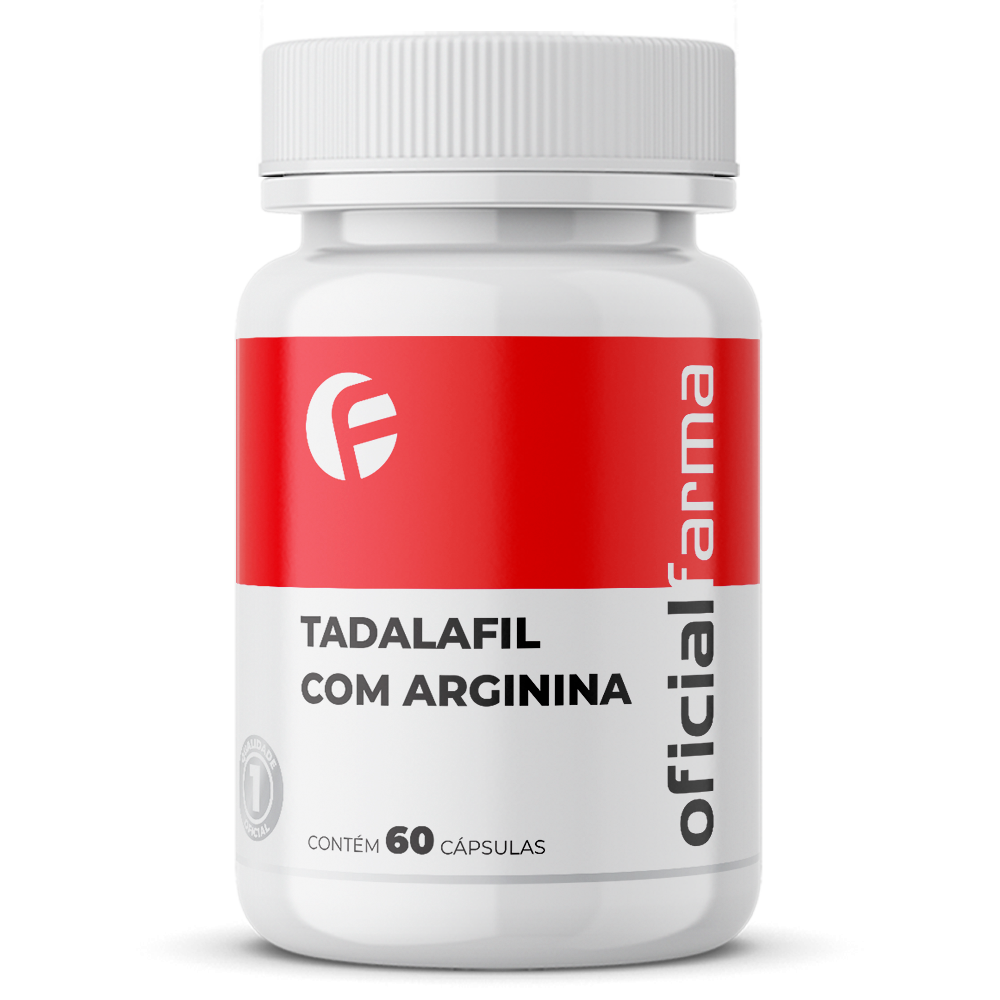 Tadalafil com Arginina 60 un | OficialFarma - O Seu Pré-treino