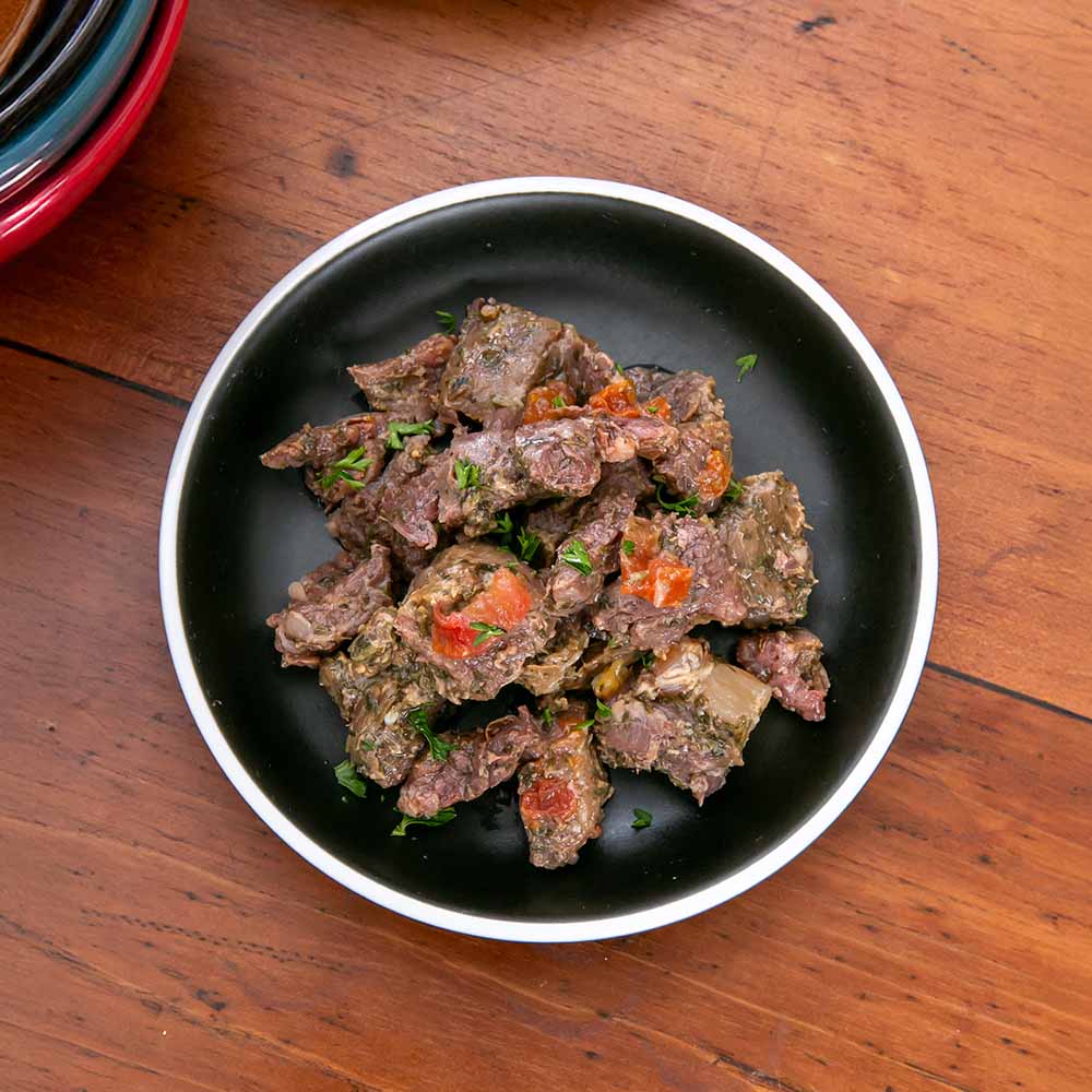 Por&ccedil;&atilde;o de Carne Desfiada ao Molho