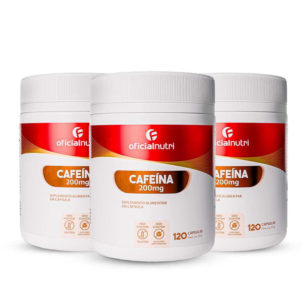 3 Cafe&iacute;na 200mg