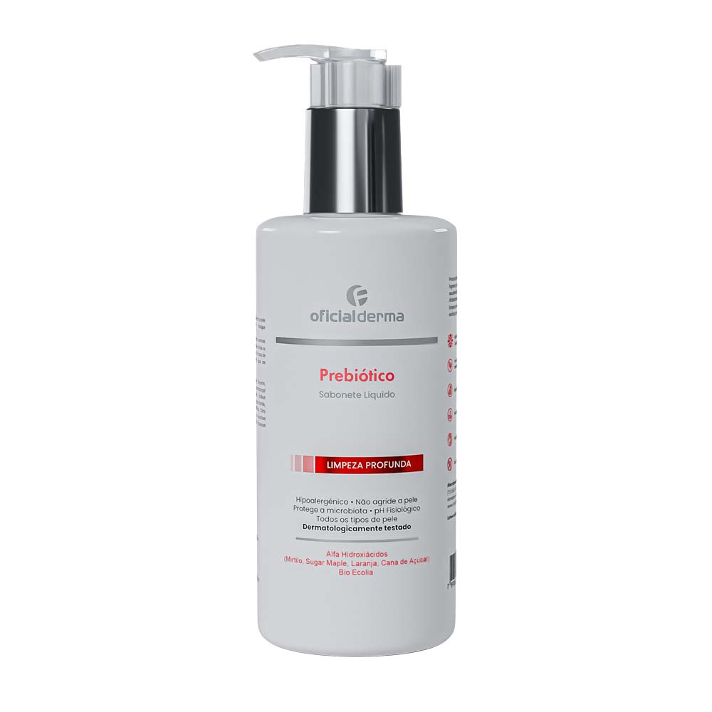 Prebi&oacute;tico Sabonete L&iacute;quido Bioprotetor AHAs 100ml