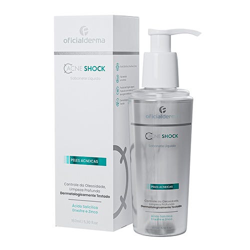 Acneshock Sabonete Antiacne Facial 157ml