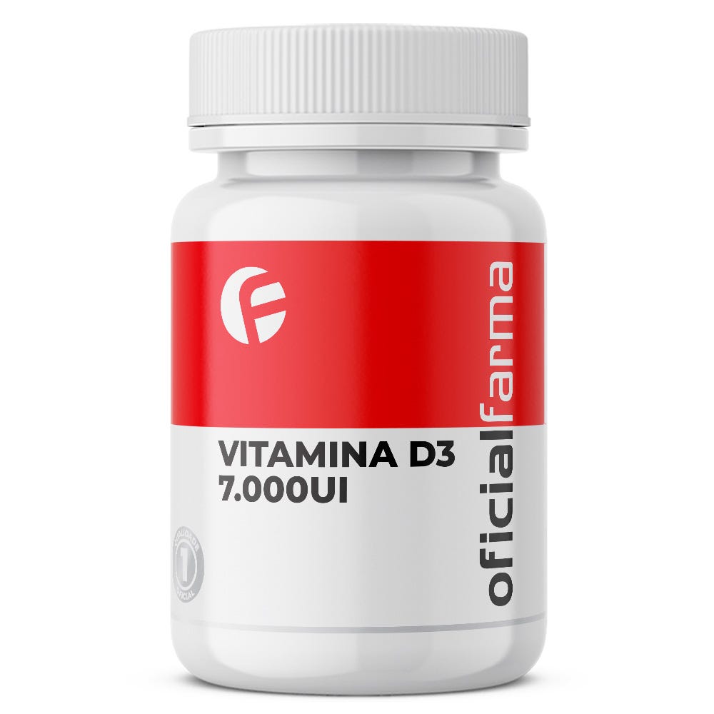 Vitamina D3 7.000UI 60 C&aacute;psulas