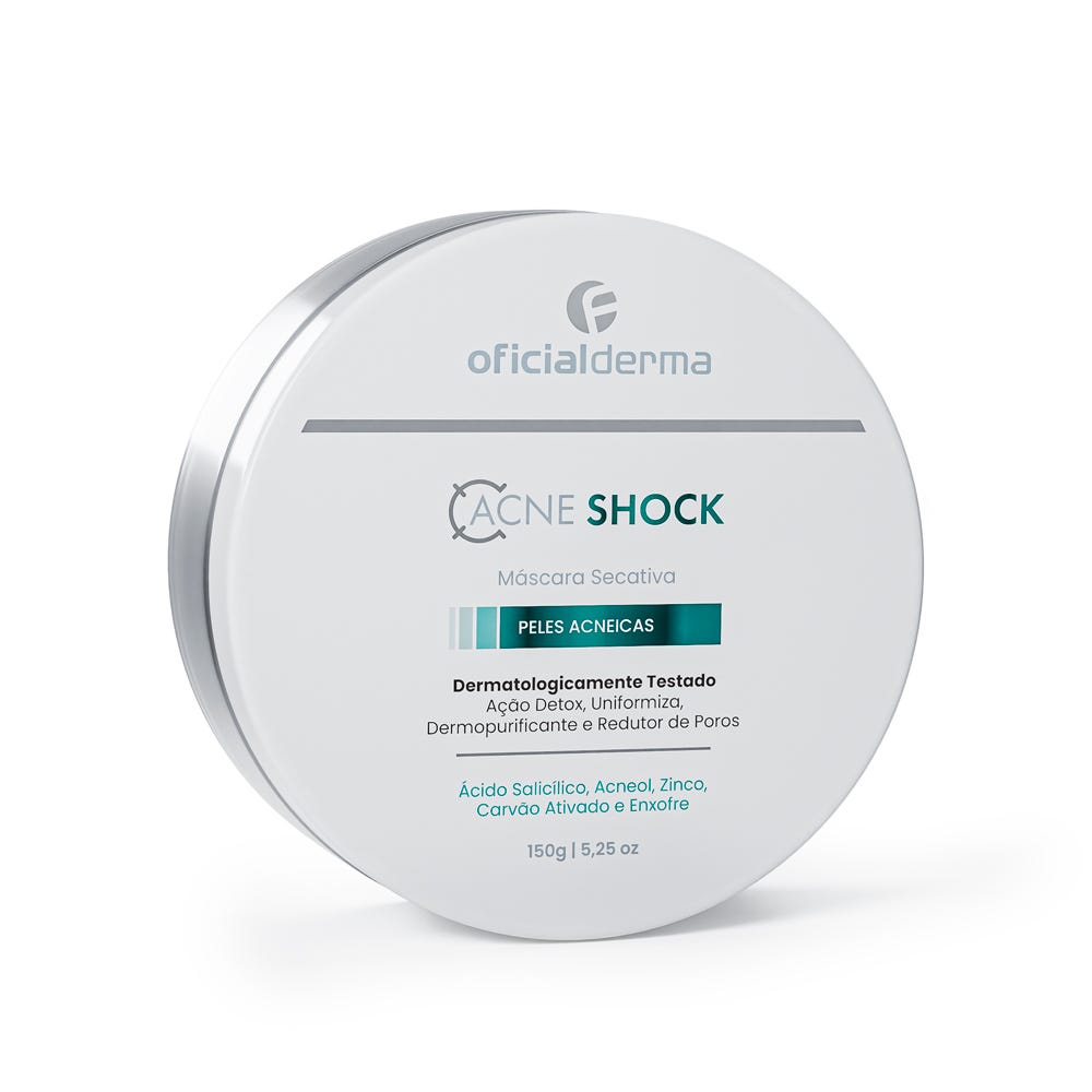 AcneShock M&aacute;scara Secativa Antiacne 150g