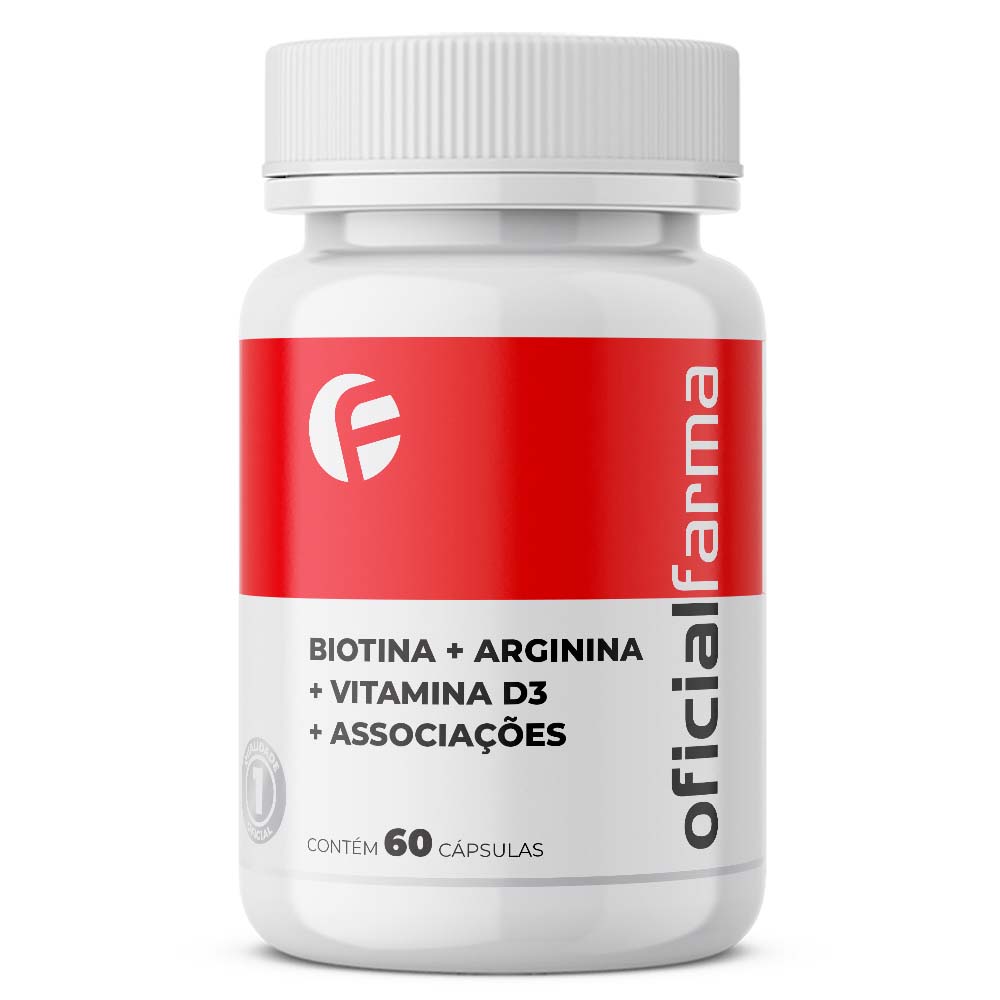 Biotina, Arginina, Vitamina D3 e Associa&ccedil;&otilde;es