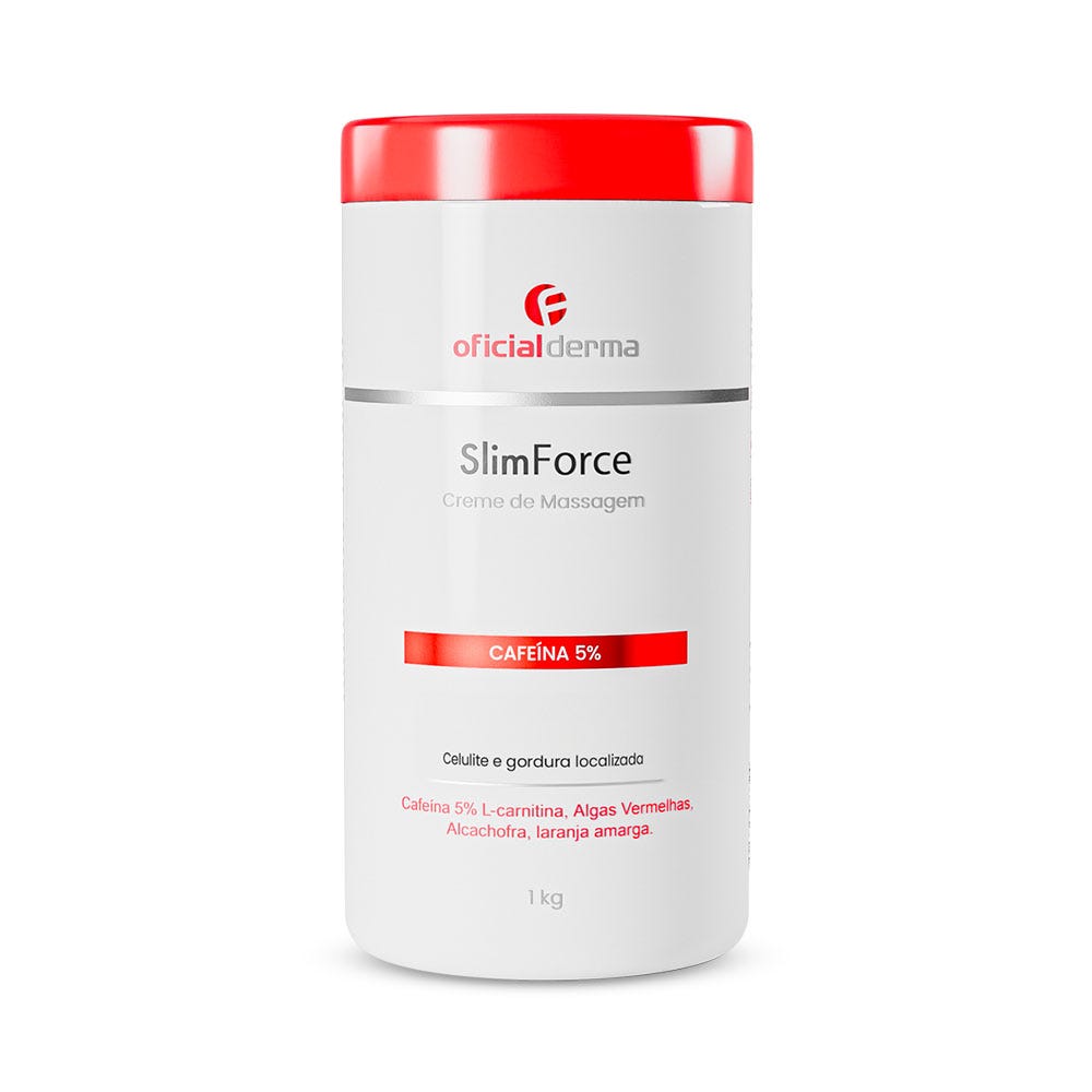 SlimForce Creme de Massagem Com Cafe&iacute;na