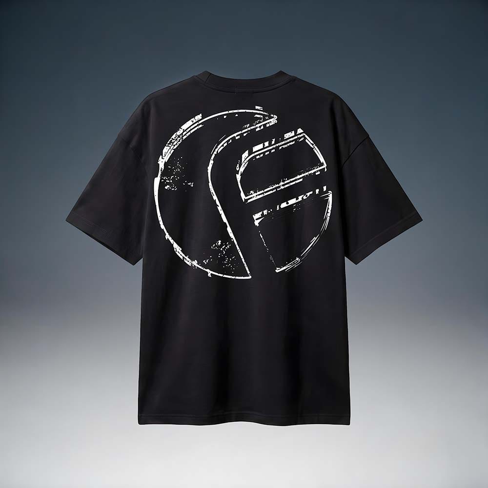 Camiseta Regular Oficialclub Classic Preta Com Logo