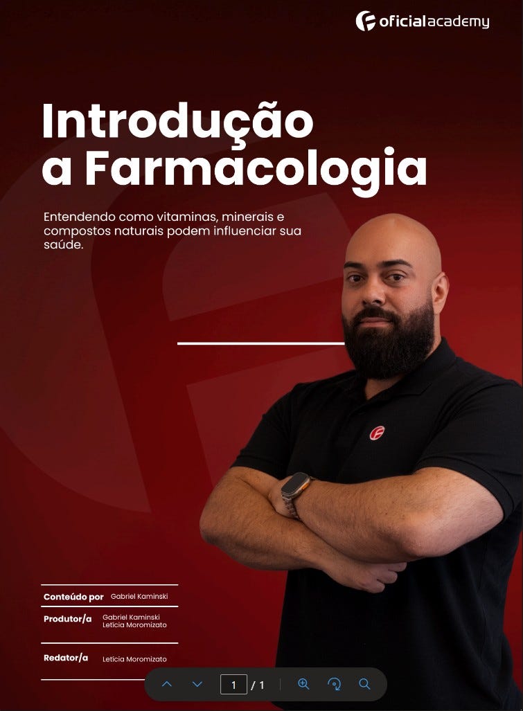 CURSO - INTRODU&Ccedil;&Atilde;O A FARMACOLOGIA