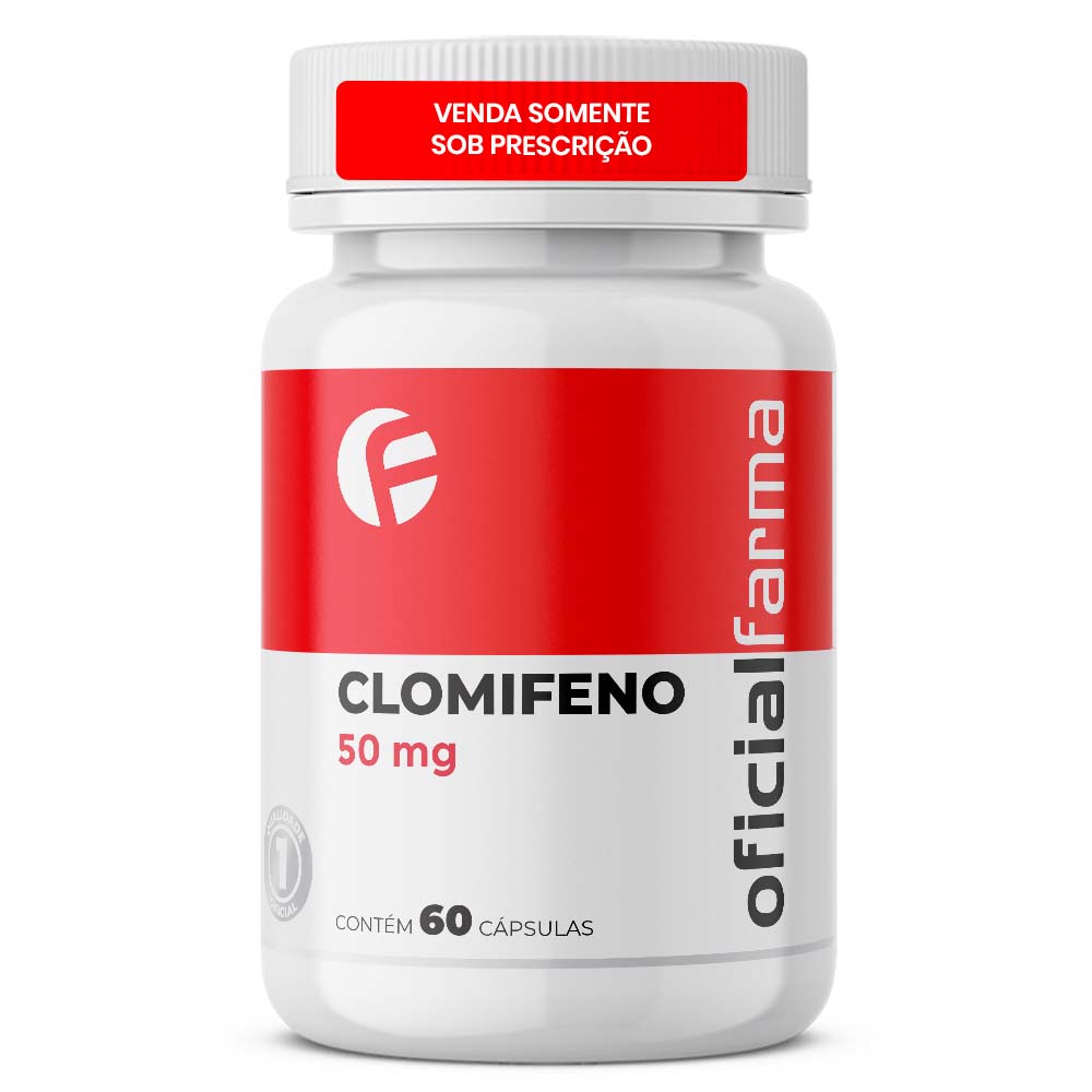 Clomifeno 50mg 60 C&aacute;psulas
