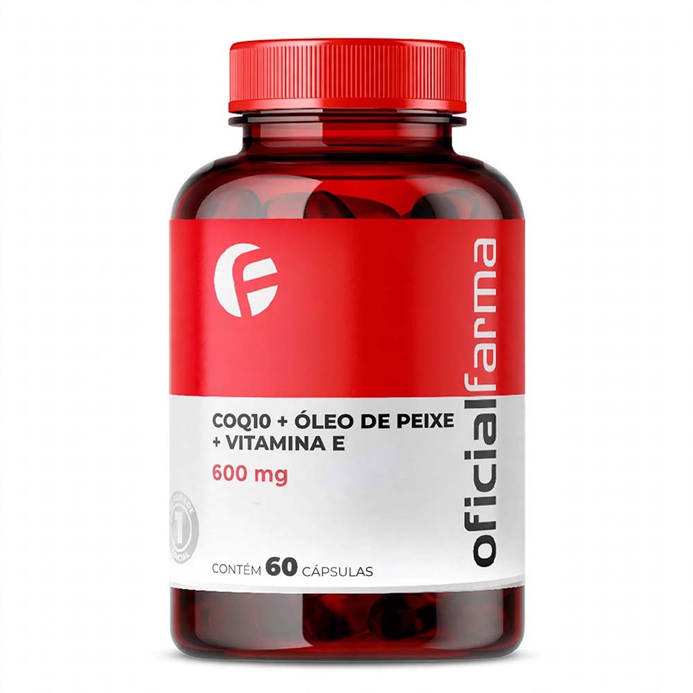 Coenzima Q10 Com &Oacute;leo De Peixe e Vitamina E