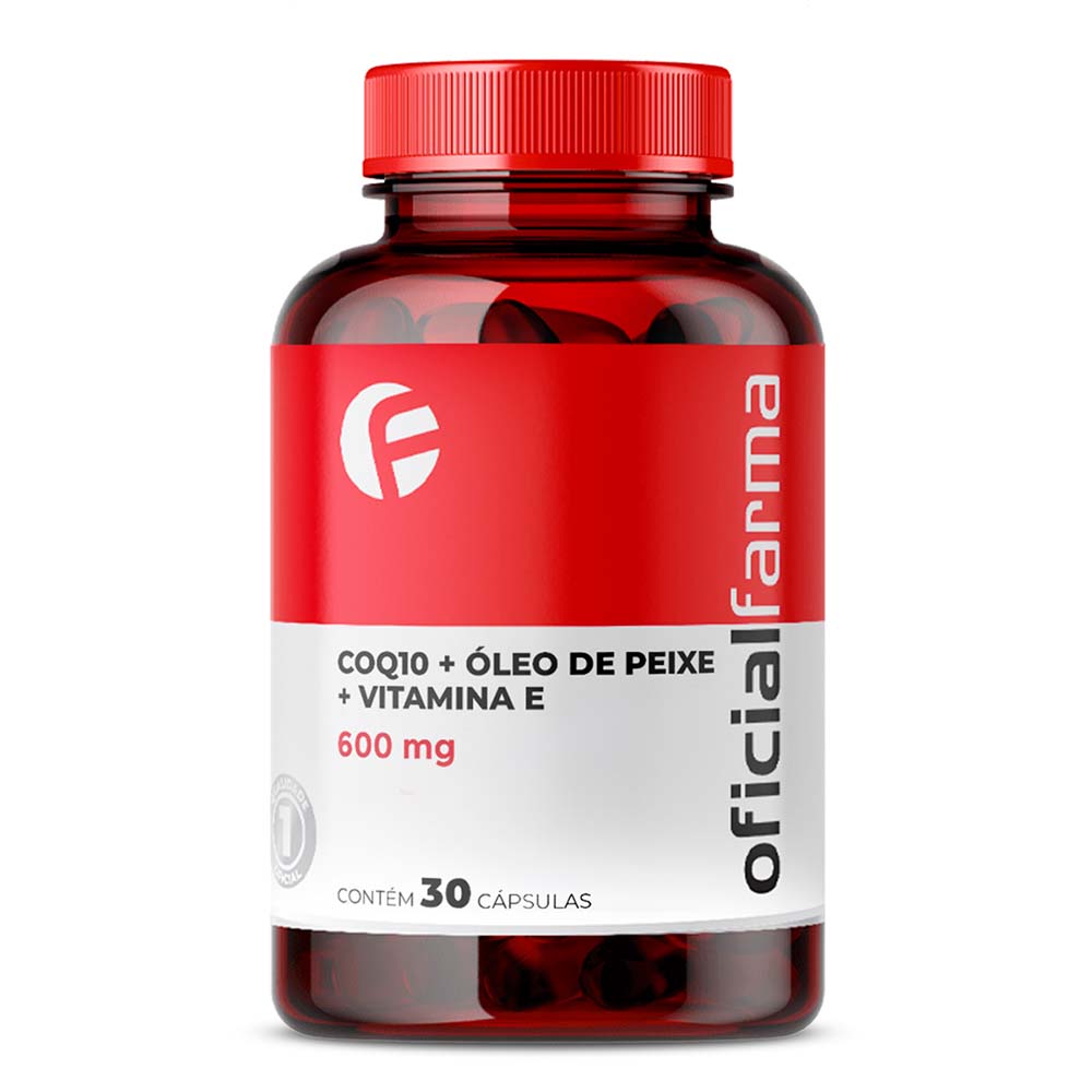 Coenzima Q10 Com &Oacute;leo De Peixe e Vitamina E