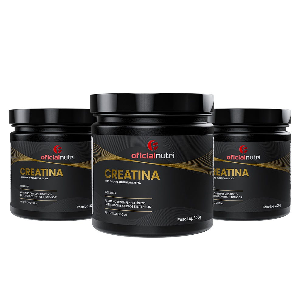 Combo 3 Creatina 300g