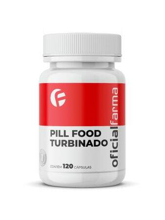Pill Food Turbinado 120 Cápsulas