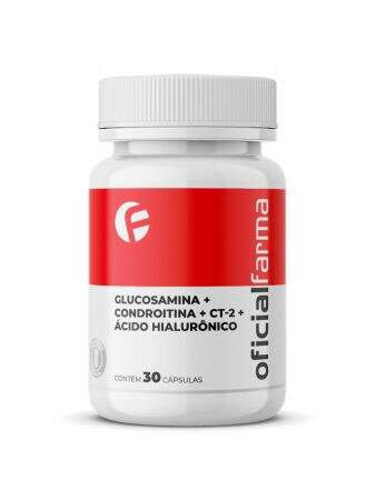 Glucosamina, Condroitina, CT-2 e Ácido Hialurônico