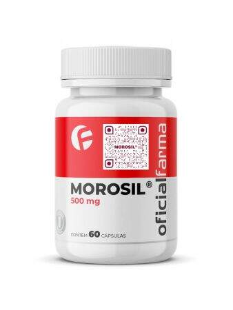 Morosil ® 500mg 60 Cápsulas Com Selo De Autenticidade