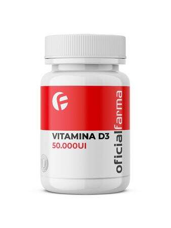 Vitamina D3 50.000UI  12 cápsulas