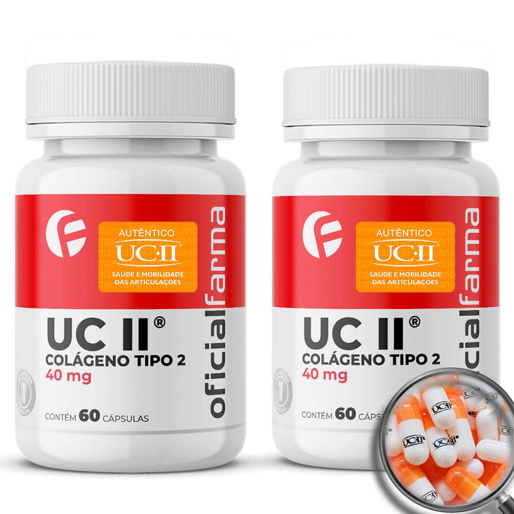 Uc II (Colágeno Tipo 2) 40Mg 60 Cápsulas | OficialFarma - Produção de ...