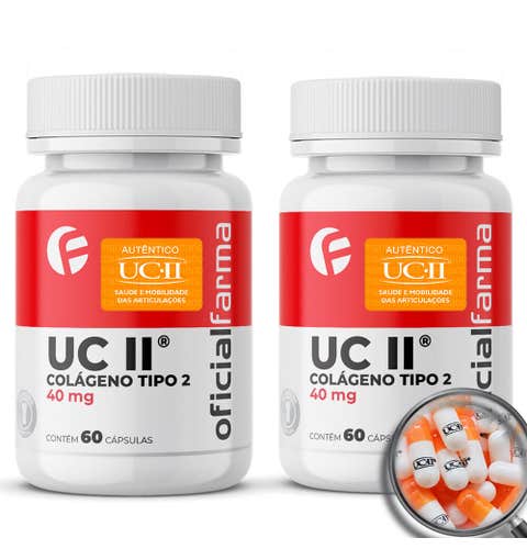 Uc II (Colágeno Tipo 2) 40Mg 60 Cápsulas | OficialFarma - Produção de ...