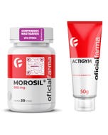 Morosil® 500mg 30 Doses Mastigáveis + Actigym 50g