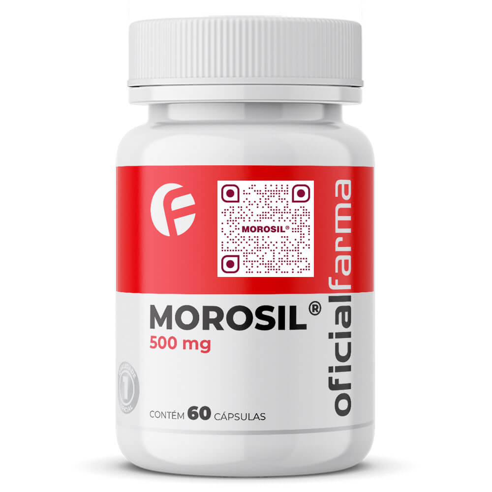 Morosil &reg; 500mg 60 C&aacute;psulas Com Selo De Autenticidade