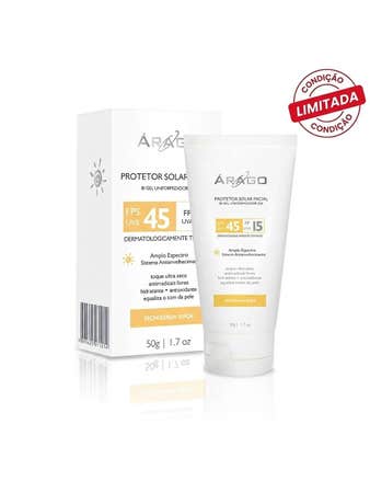 Protetor Solar Clareador Facial FPS 45 50g
