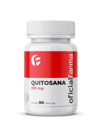 Quitosana 350mg 90 Cápsulas