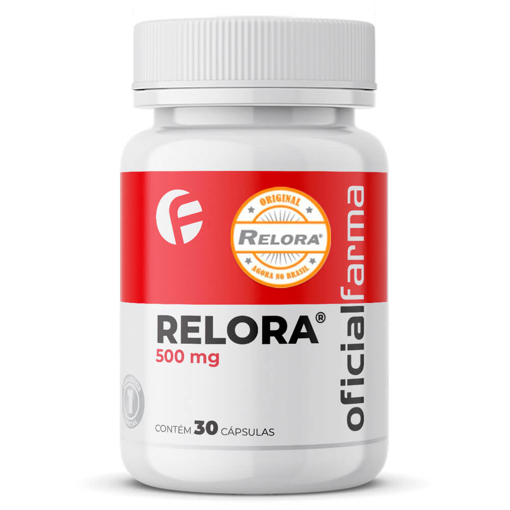 Relora® 500Mg 30 Cápsulas Com Selo de Autenticidade