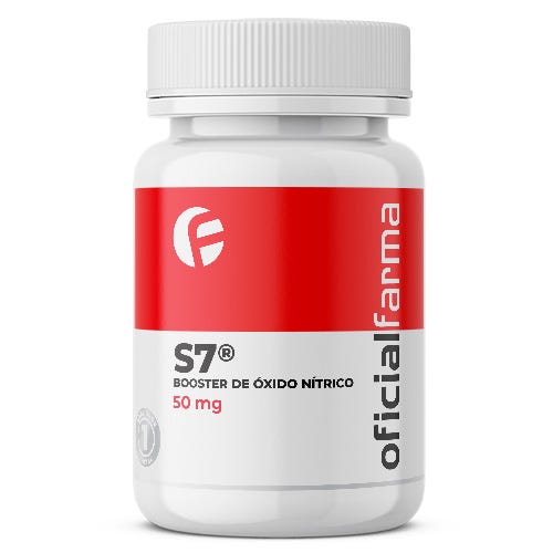 S7® (Booster de Óxido Nítrico) 50mg 30 Cápsulas