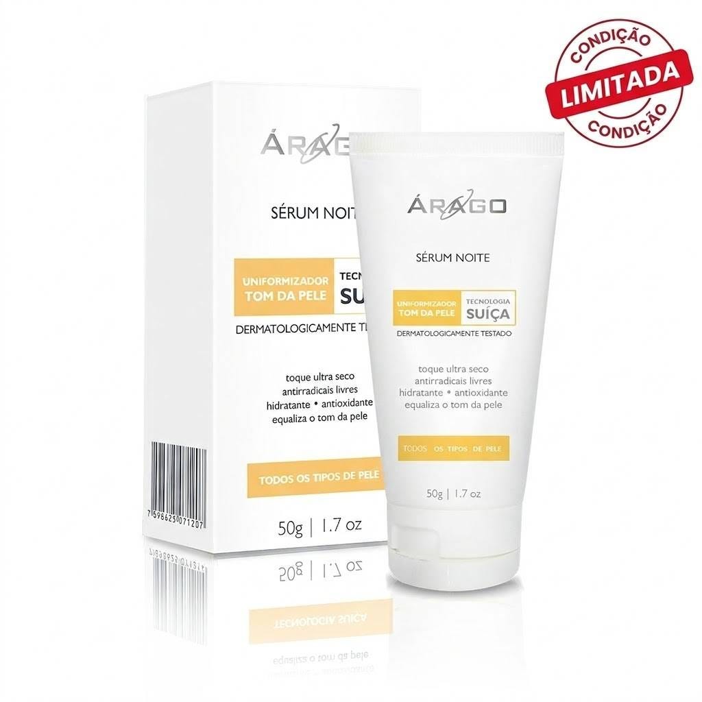 Sérum Noite Clareador Tecnologia Suíça 50g